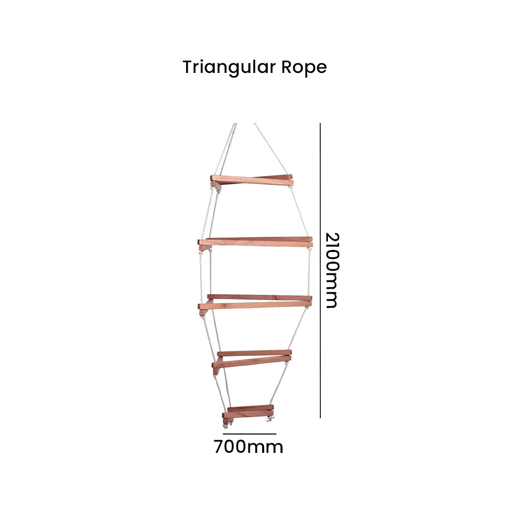 Wooden Triangular Rope