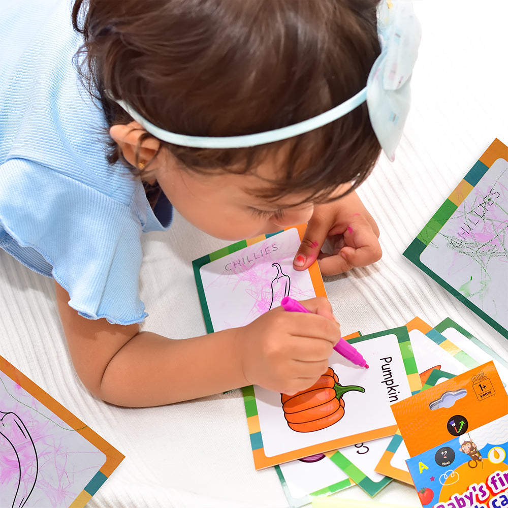 Buy Baby's First Vegetables Flash Cards - SkilloToys.com