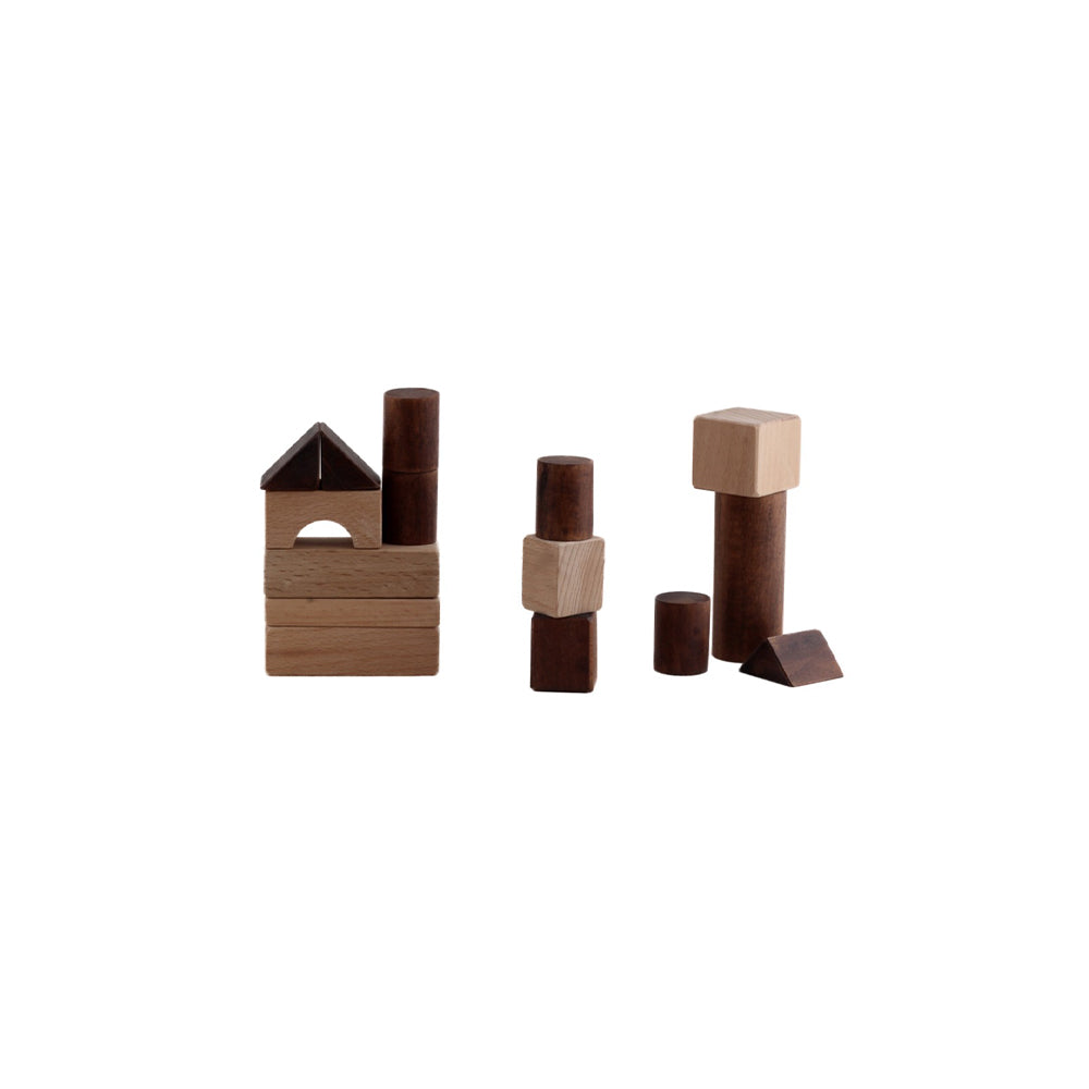 Wooden Building Blocks - Set of 50 Pcs