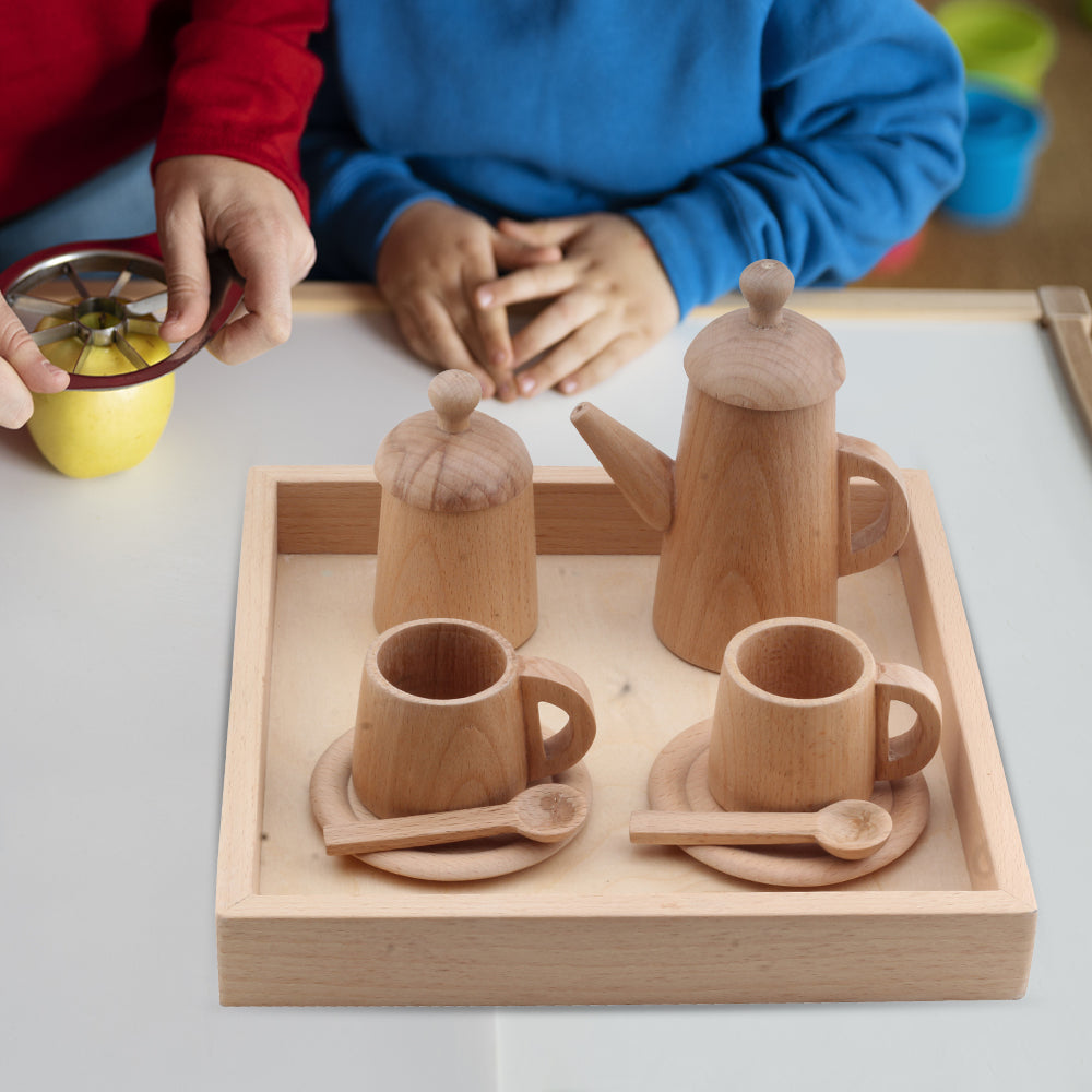 Buy Wooden Tea Party Play Set - SkilloToys.com