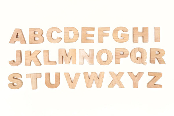 Buy Wooden Alphabets Uppercase - Small - SkilloToys.com