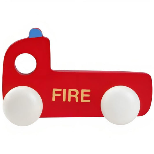 Buy Wooden Fire Engine Toy - SkilloToys.com