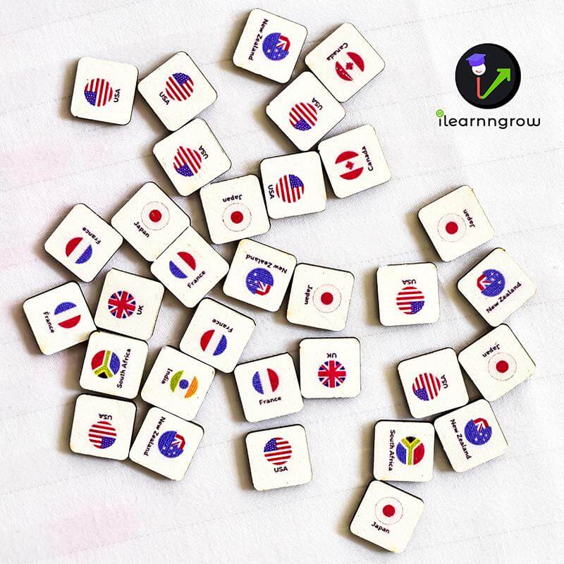 Buy Country Flag Sudoku Activity Board Game - SkilloToys.com