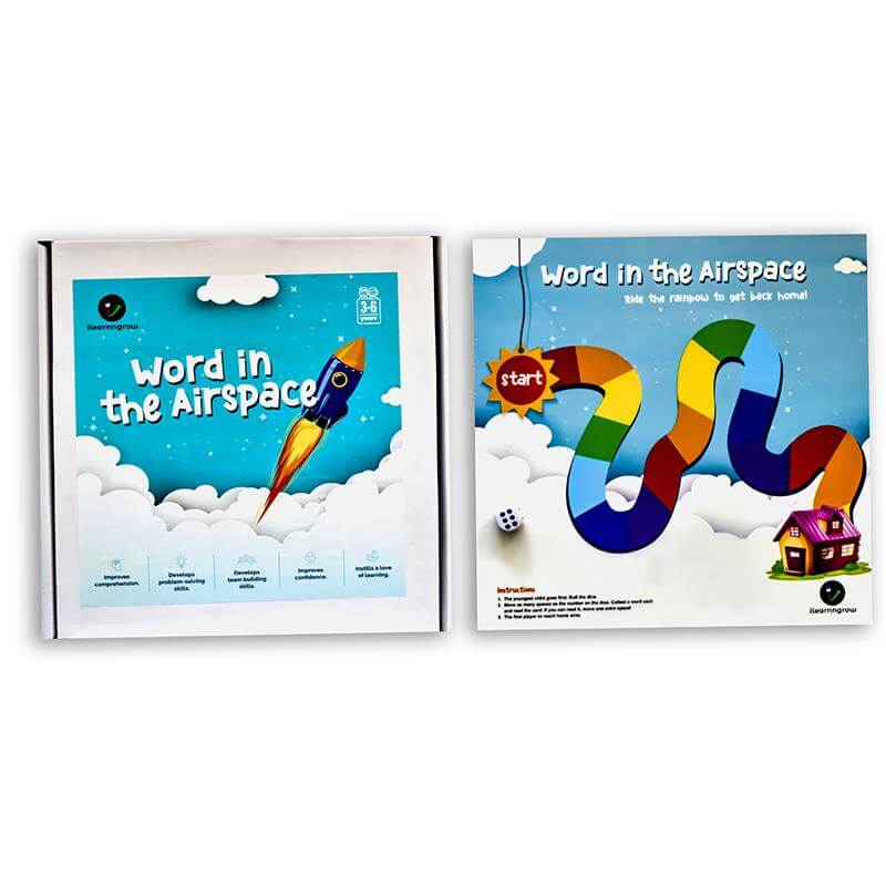 Buy Words in the Air Space Actiivity Board Game - SkilloToys.com