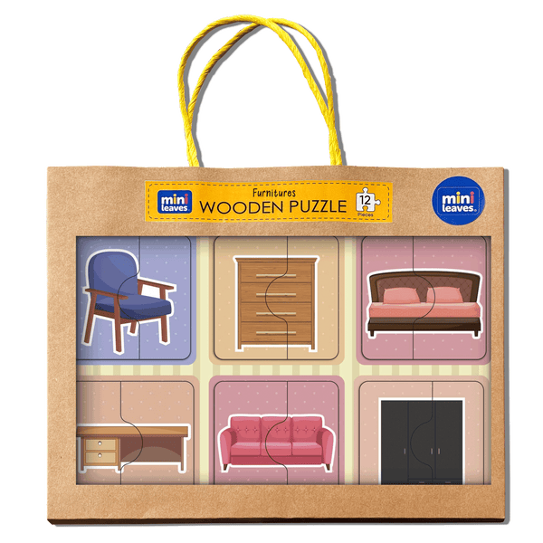 The Magic of Simple Puzzles: Boosting Toddler Development with Wooden Furniture Pieces