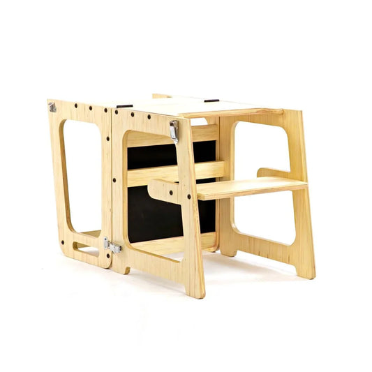 Natural Wood Colour Learning Tower
