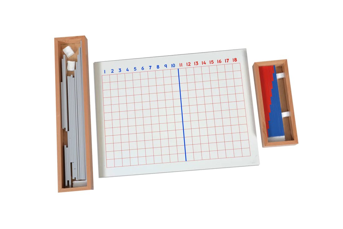 Montessori Subtraction Learning Board