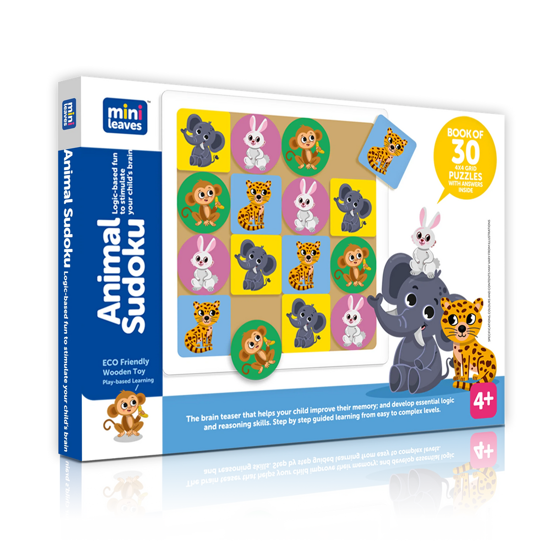 Animal Sudoku Wooden Puzzle