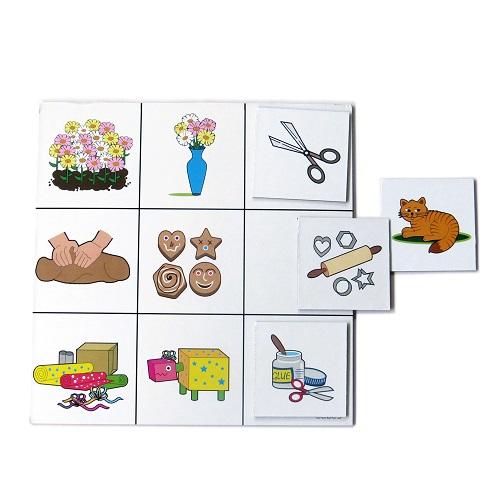 Action Reaction Puzzle Card Game