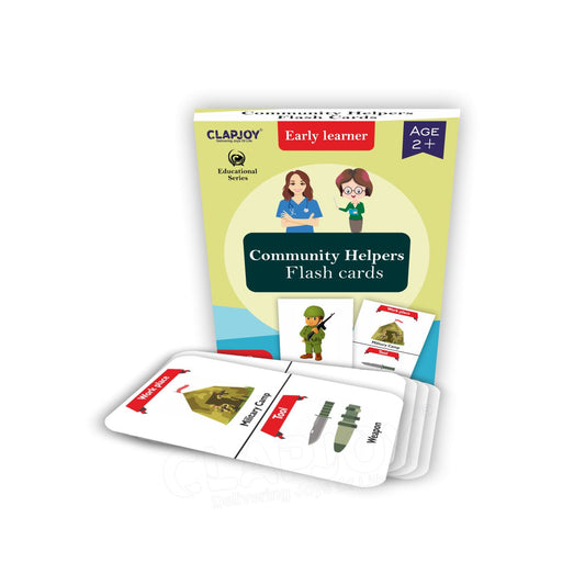 Community Helper Flash Card for Kids