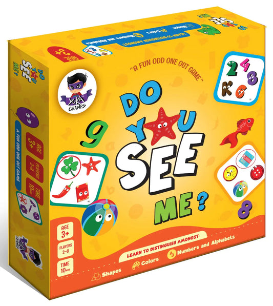Do You See Me - 2 Flashcards Game