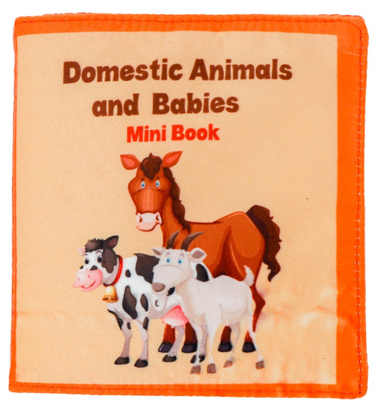Farm Animals Mini Cloth Book English For Kids