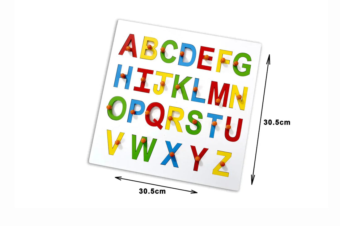 Alphabet Capital ABC Letter Insert Learning Board