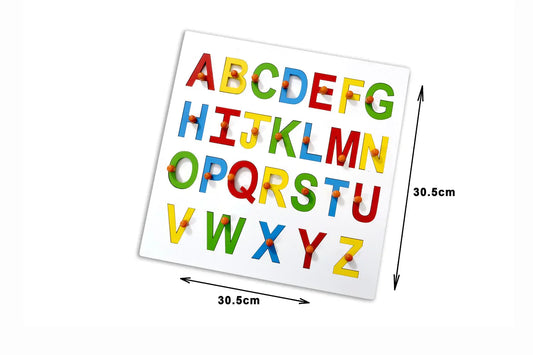 Alphabet Capital ABC Letter Insert Learning Board