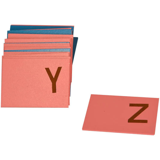 English Capital Letter Tracing Sandpaper