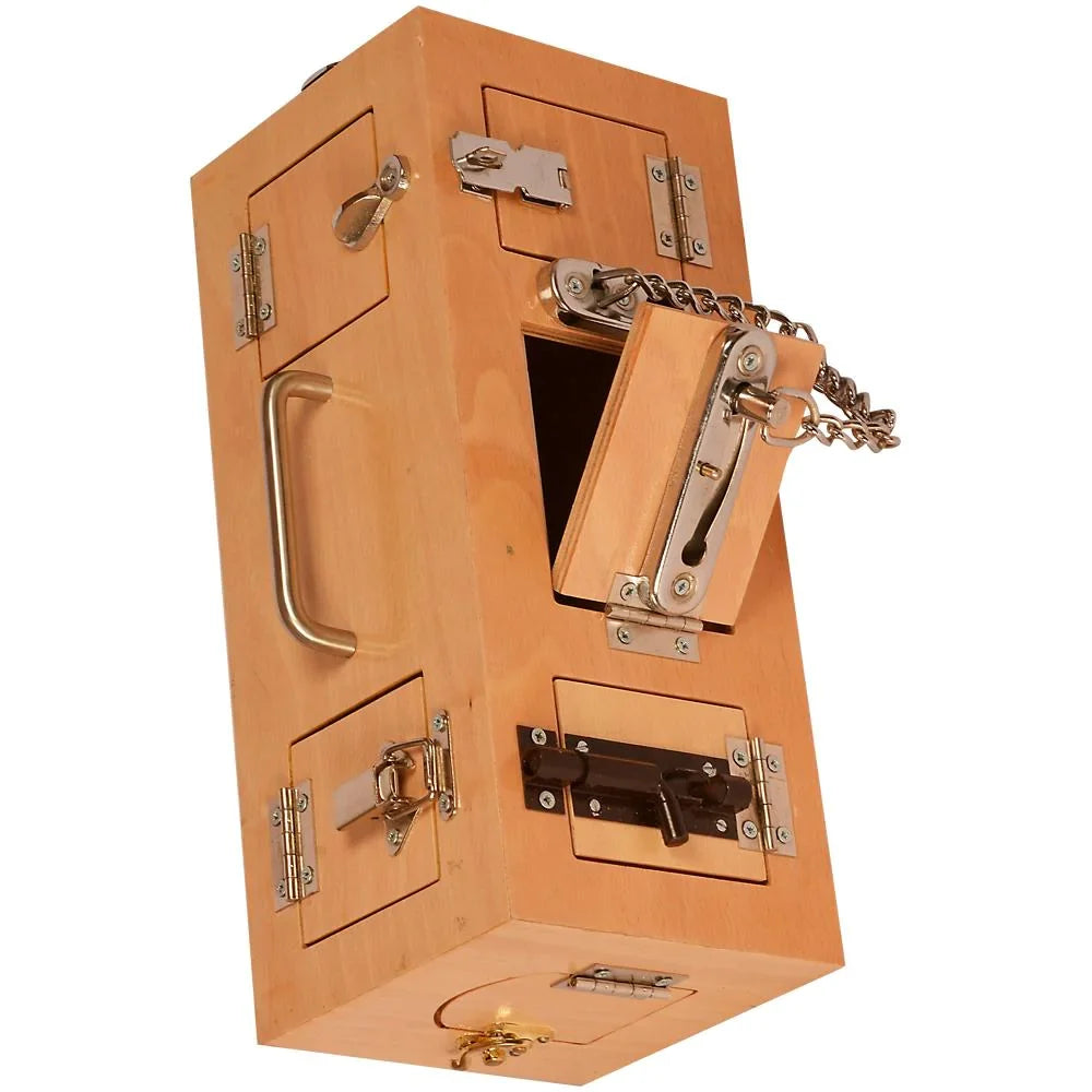 Montessori Little Lock Wooden Learning Box