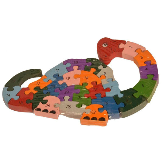 Montessori MDF Jigsaw Puzzle Game - Dinosaurs