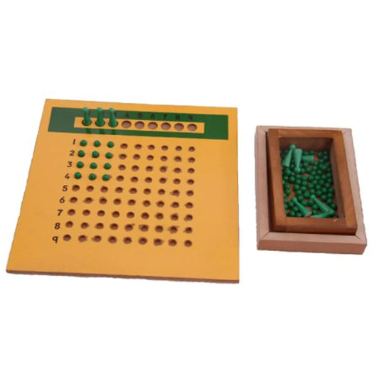Montessori Materials Division Learning Board