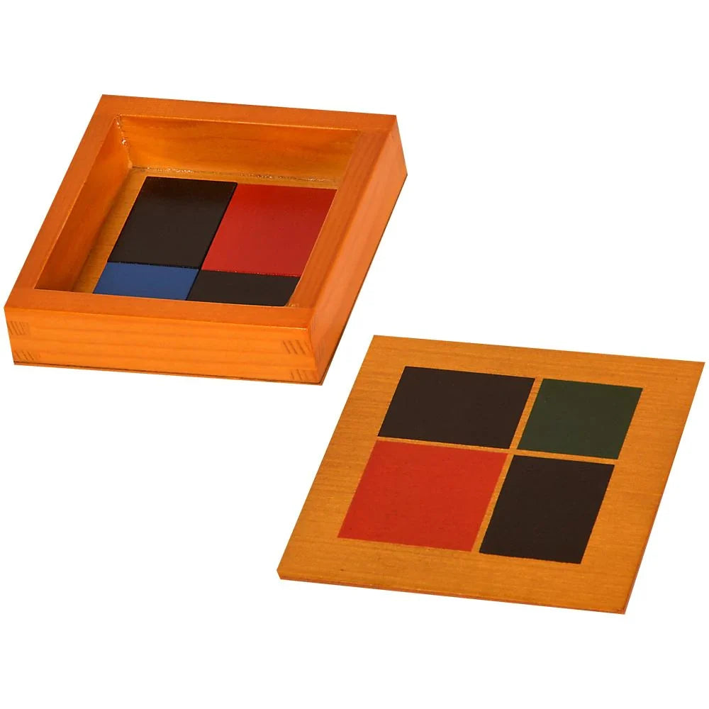 Montessori Sensorial Binomial Squares Box