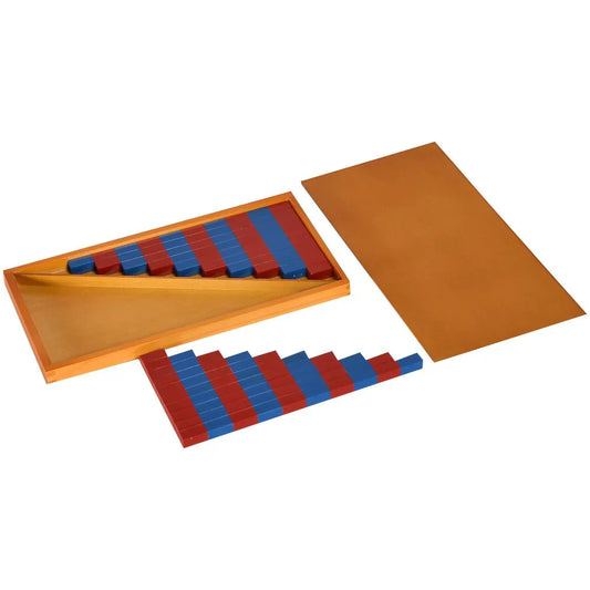 Montessori Small Number Rods Learning Box