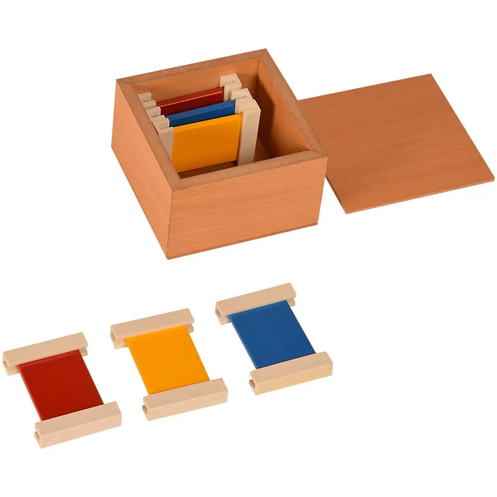 Primary Wooden Color Tablets Learning Box