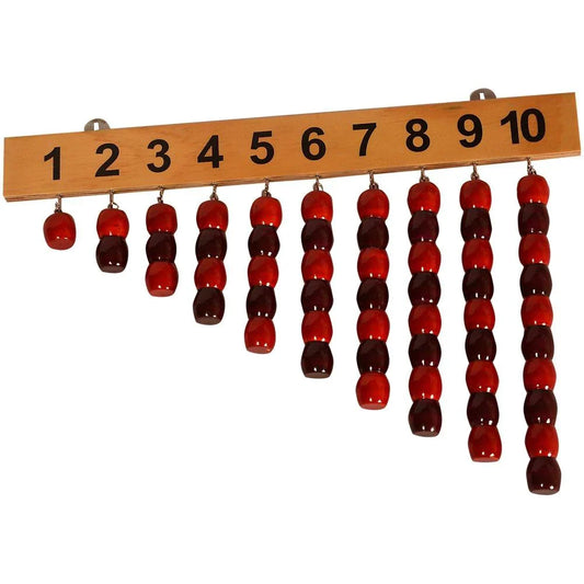 Montessori Hanging Number Learning Rod