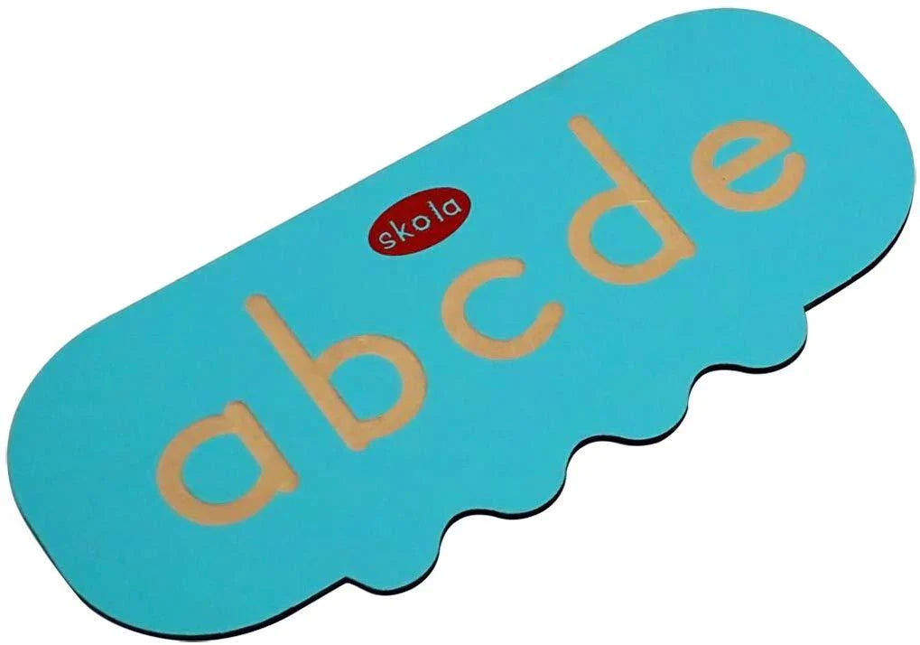 Alphabet Tracing Stencil Small Wooden Toy