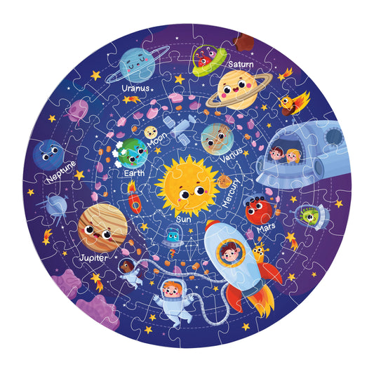 Space Wooden Puzzle Set