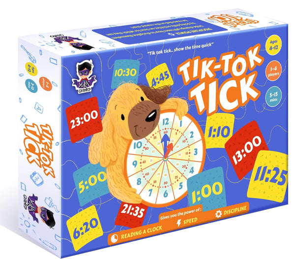 Tick-Tock! Teaching Time-Telling Through Playful Board Games