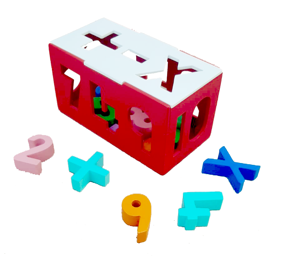 Wooden 0 to 9 with Sign Number Sorter