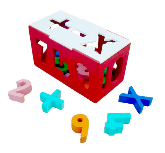 Wooden 0 to 9 with Sign Number Sorter