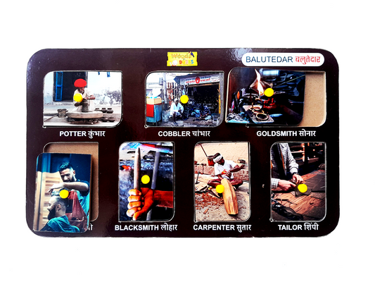 Wooden Balutedar Learning Board