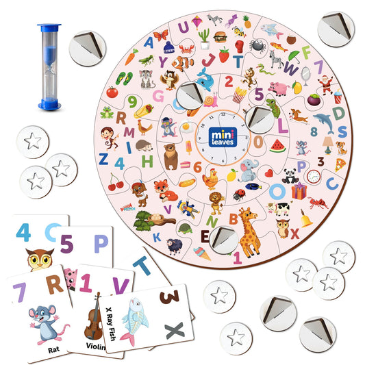 Wooden Detective Party Find Picture Game