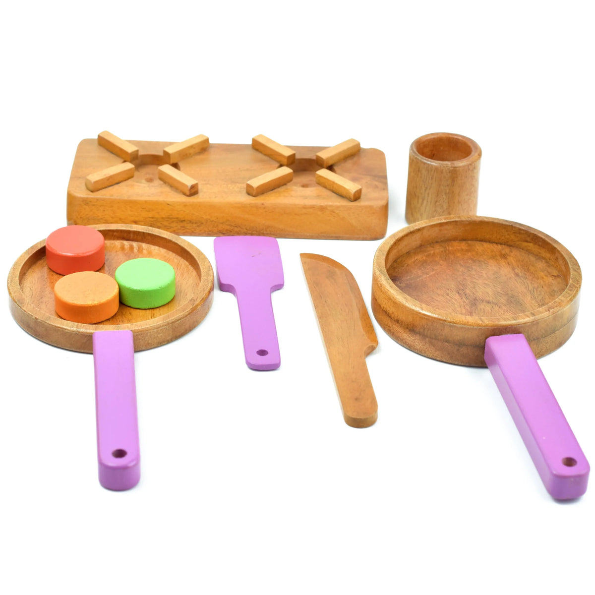 Wooden Kitchen Set Play Toy