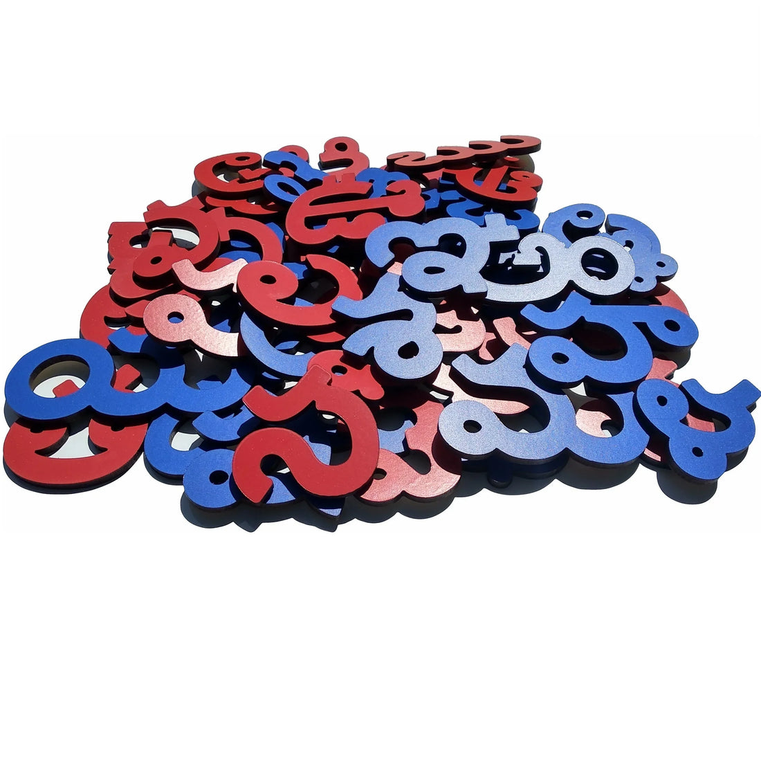 Wooden Magnetic Telugu Letters