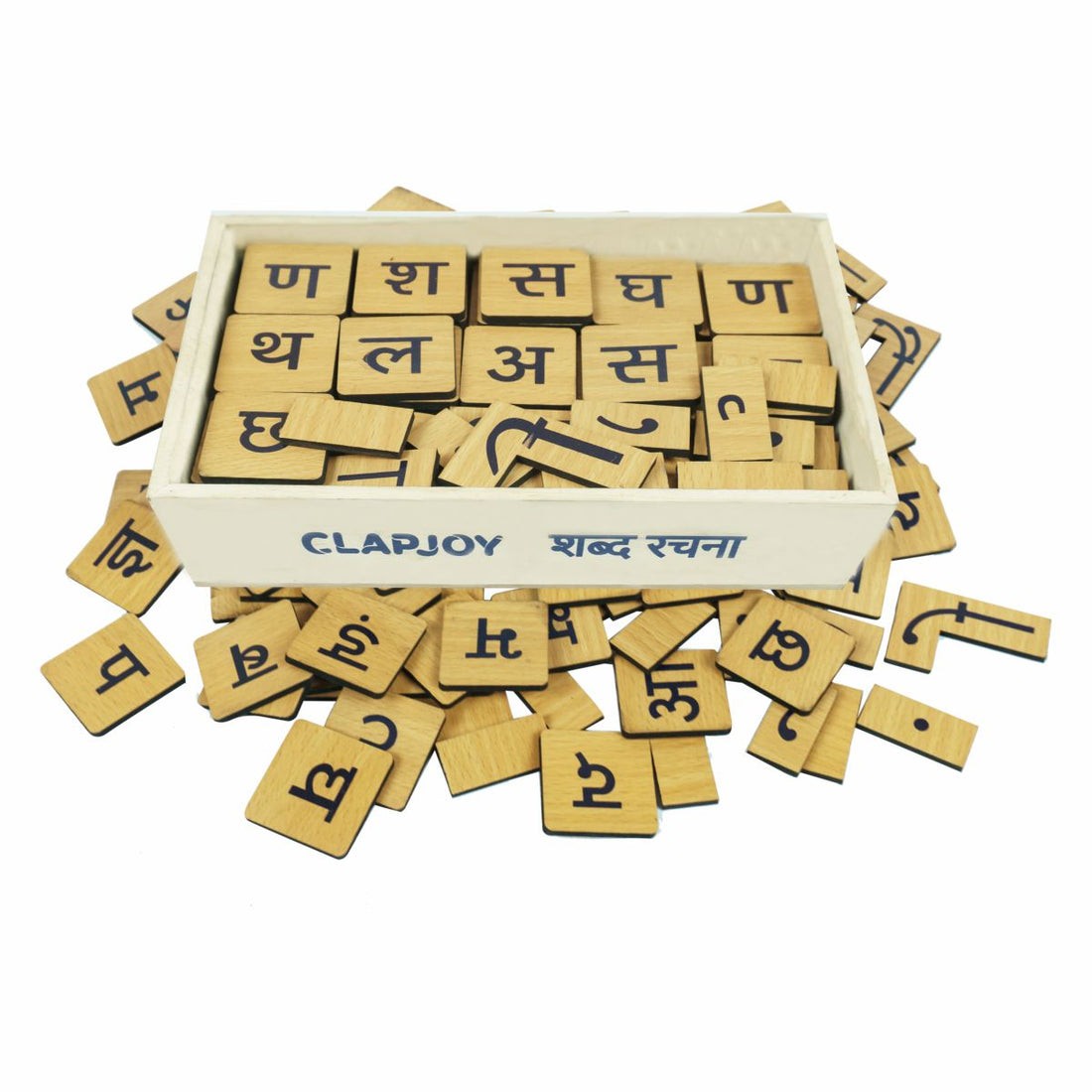 Wooden Shabd Rachna Learning Hindi Words Spellings