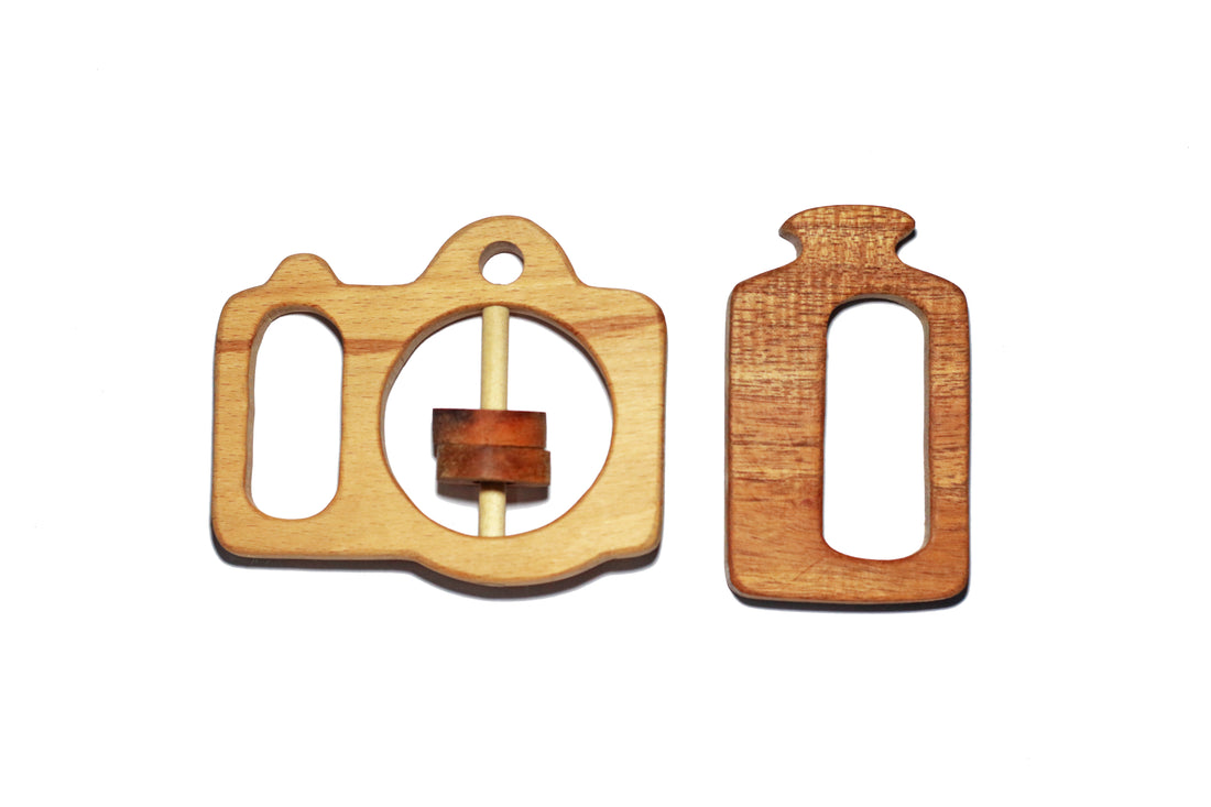 Wooden the Capture Rattle