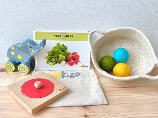 Montessori Play Kit Level 4 Basic - 7 Months+ Babies
