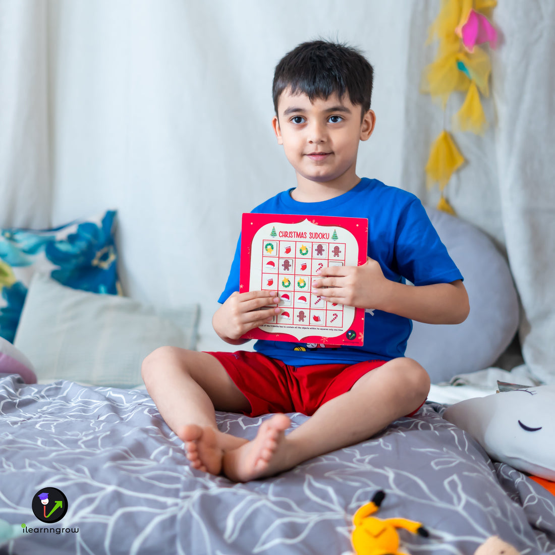 Christmas Festival Sudoku Activity Board Game