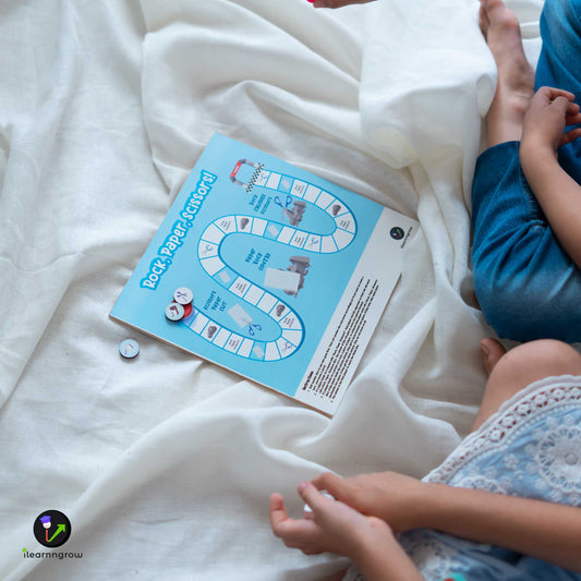 Rock Paper Scissor Activity Board Game