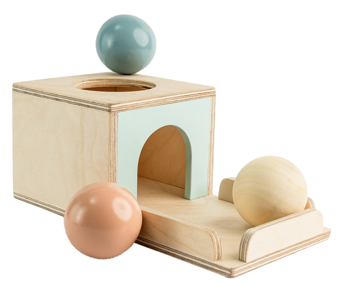Montessori Inspired Object Permanence Box
