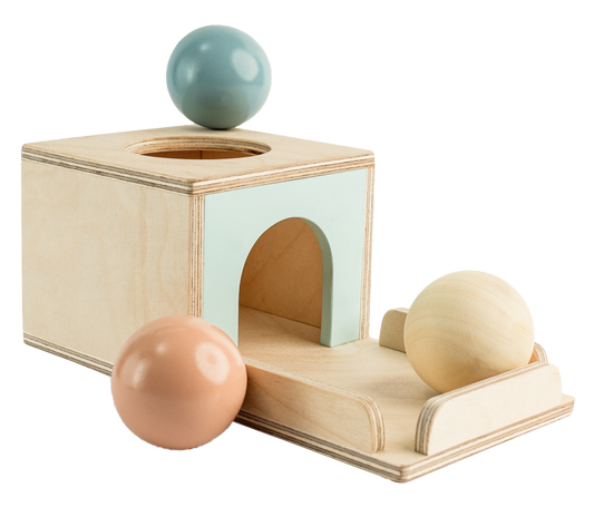 Montessori Inspired Object Permanence Box