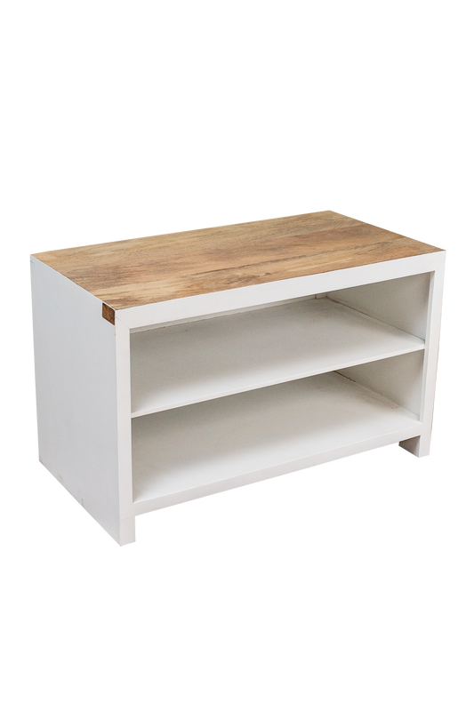 Montessori Wooden Storage Unit - White Duco