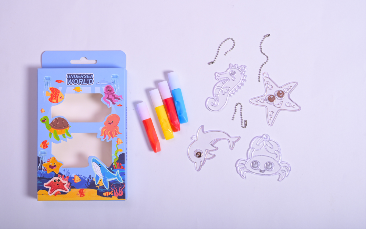 Kids' DIY Glue Kit - Creative Craft & Design Set