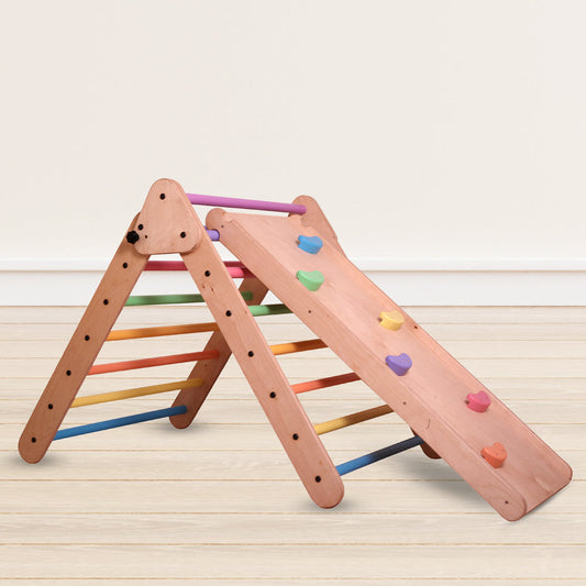 Wooden Pikler Triangle for Kids