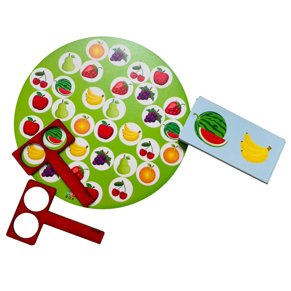 Fruit I-Spy and Domino AC Board Game For Kids