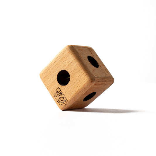 Wooden Cube Rattle