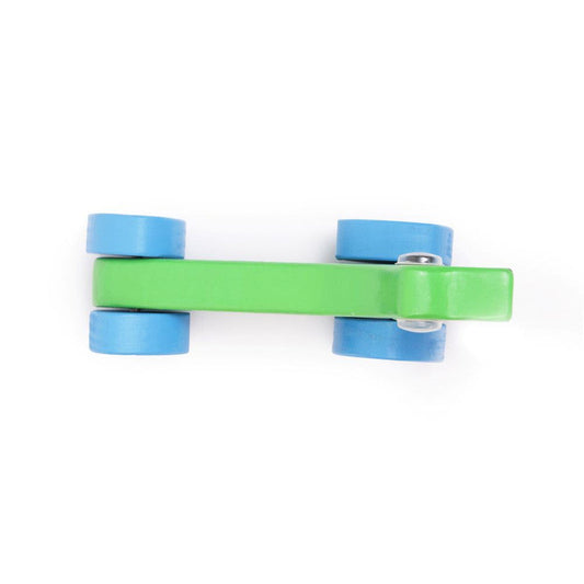 Wooden Green Sea Lion Pull Along Toy