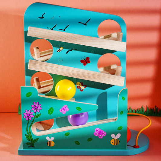 Wooden Ball Dropper for Kids