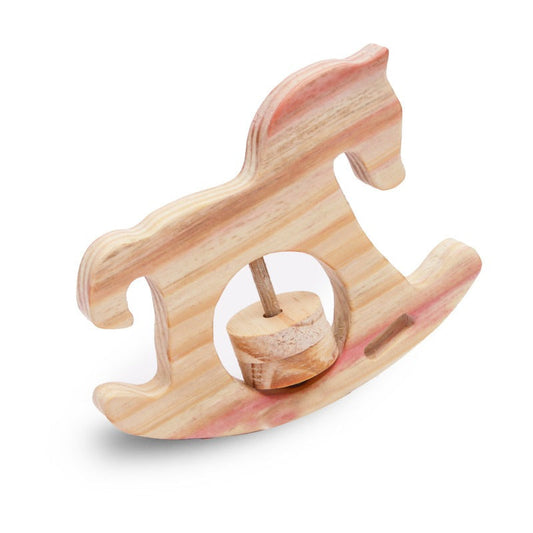 Wooden Unicorn Rattle